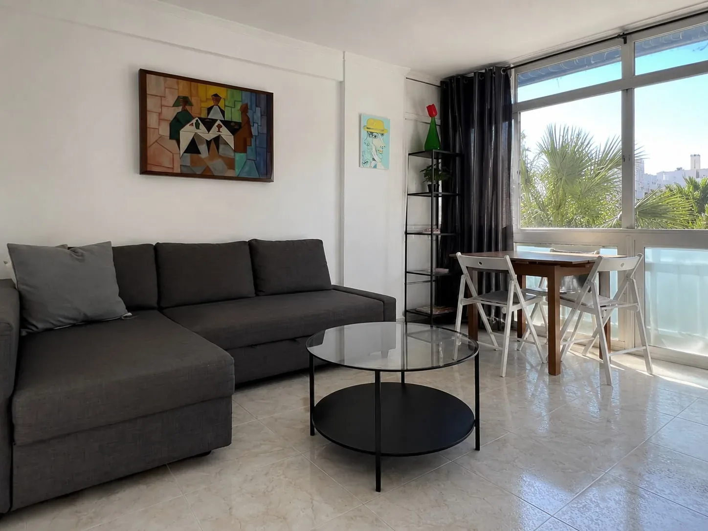 Salón antes del home staging